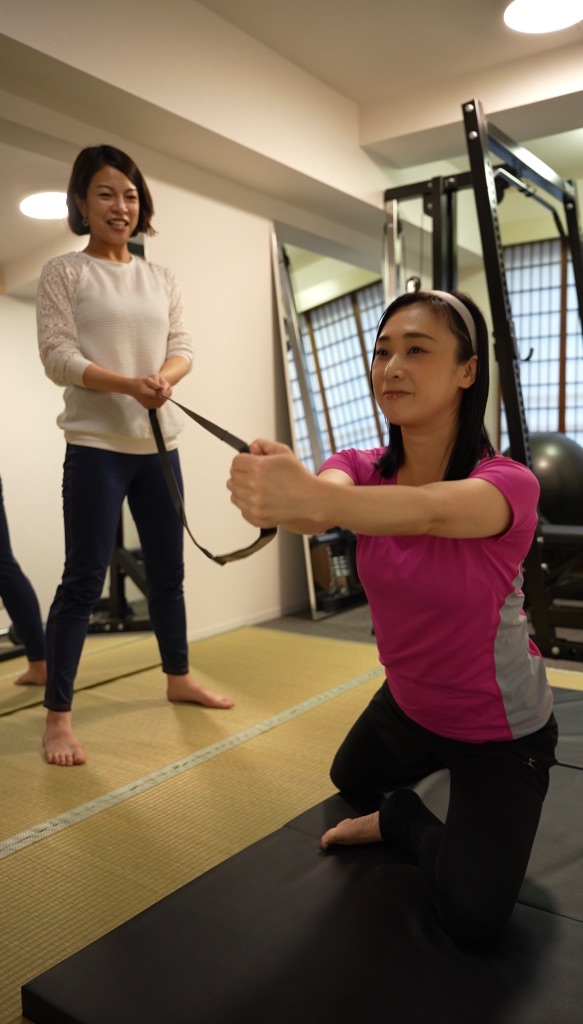 Antreeでのパーソナルトレーニングの様子